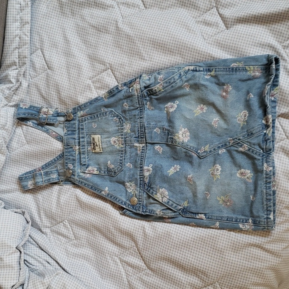 Oshkosh 4t girls jean romper
